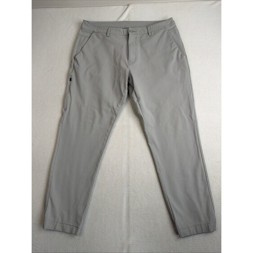 BYLT Ace Jogger Men 38 Gray Premium Basics Performance Stretch Pants